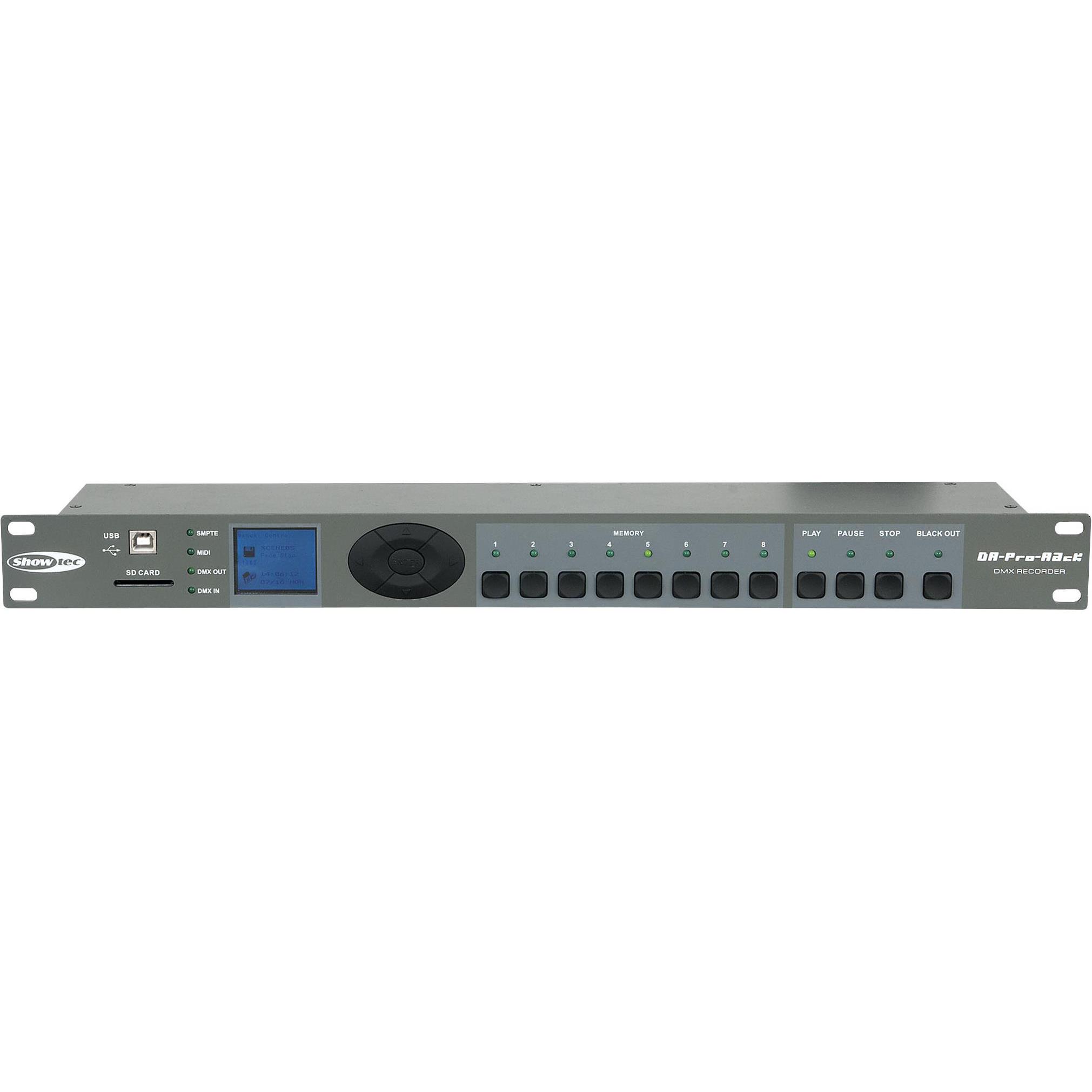 Thumbnail - Showtec DR Pro Rack, Lichtsteuerung