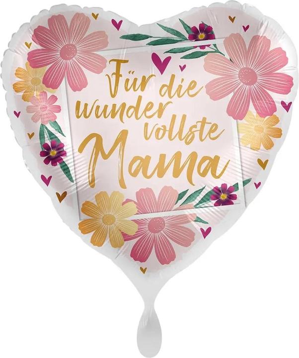 Produktbild Premioloon Für die wundervollste Mama Ballon (1 x)