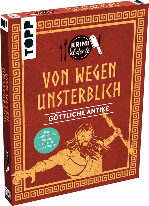 Produktbild Krimi al dente – Göttliche Antike: Von wegen unsterblich (Deutsch)