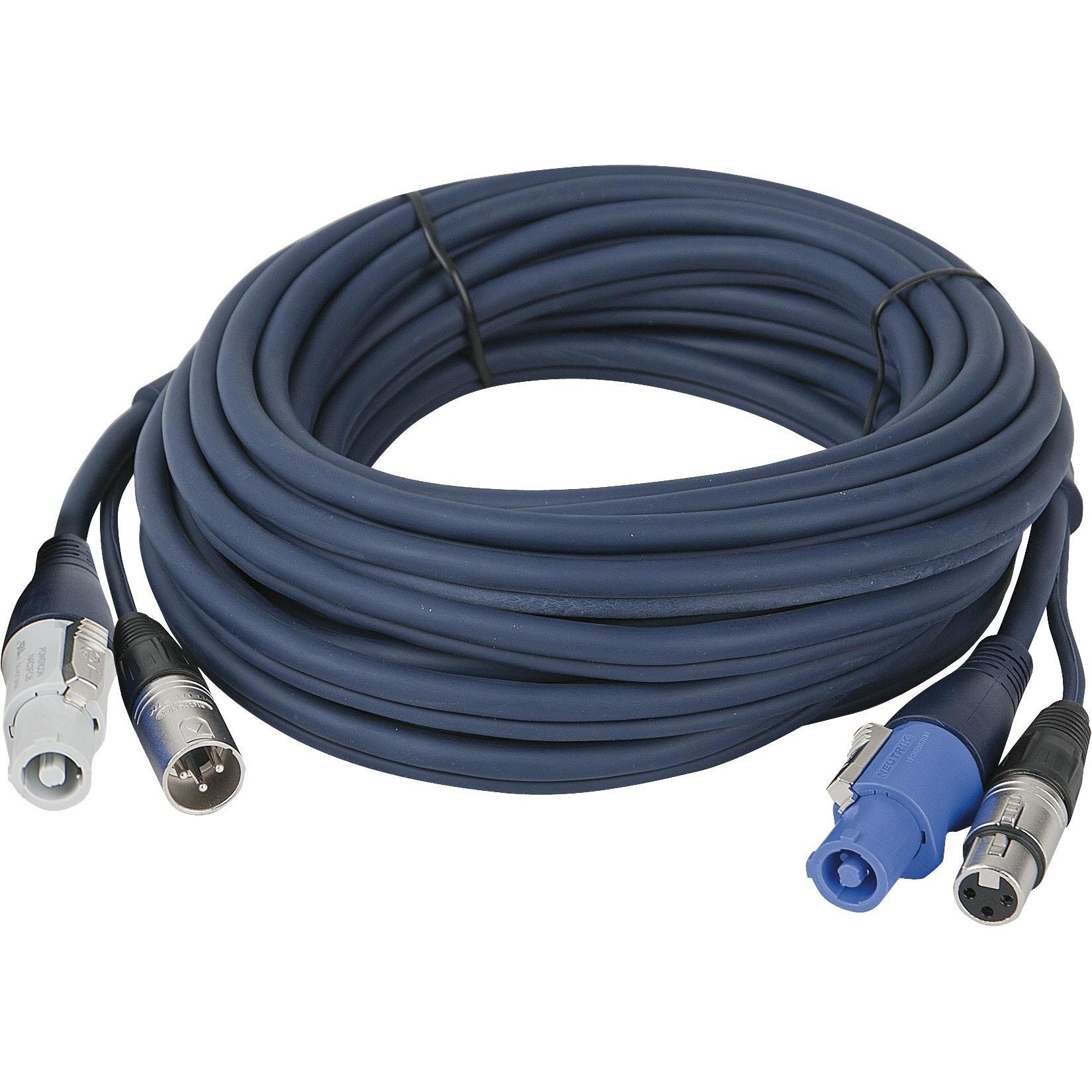 Showtec Powercon/XLR M Powercon/XLR F (0.75 m, XLR), Audio Kabel