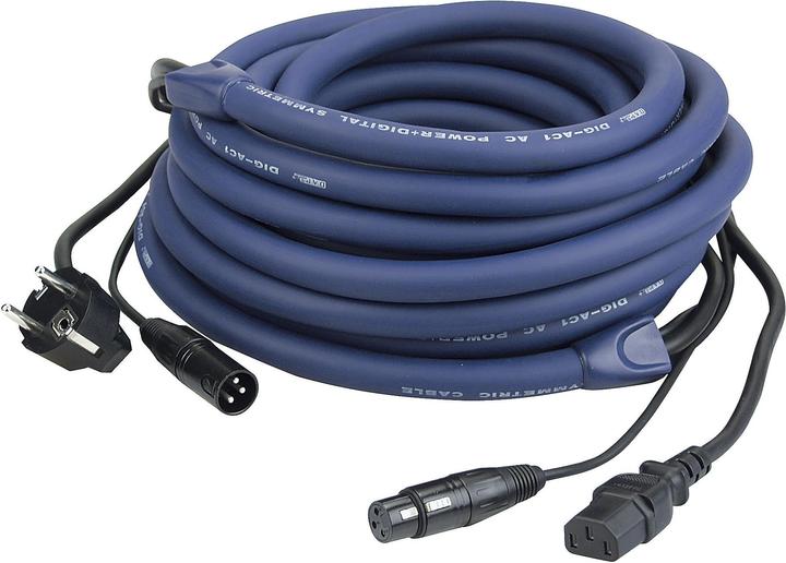Produktbild DAP-Audio FP04 Schuko/XLR M IEC/XLR F (15 m, XLR Kabel)