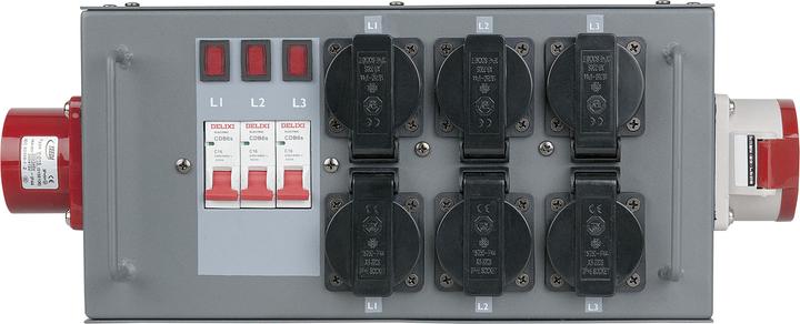 Produktbild Showtec Split Power 16 (CEE 16/3)