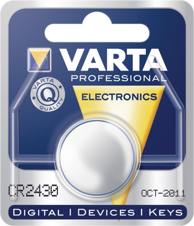 Actual product image Varta Electronics CR2430 (1 pcs., CR2430, 290 mAh)