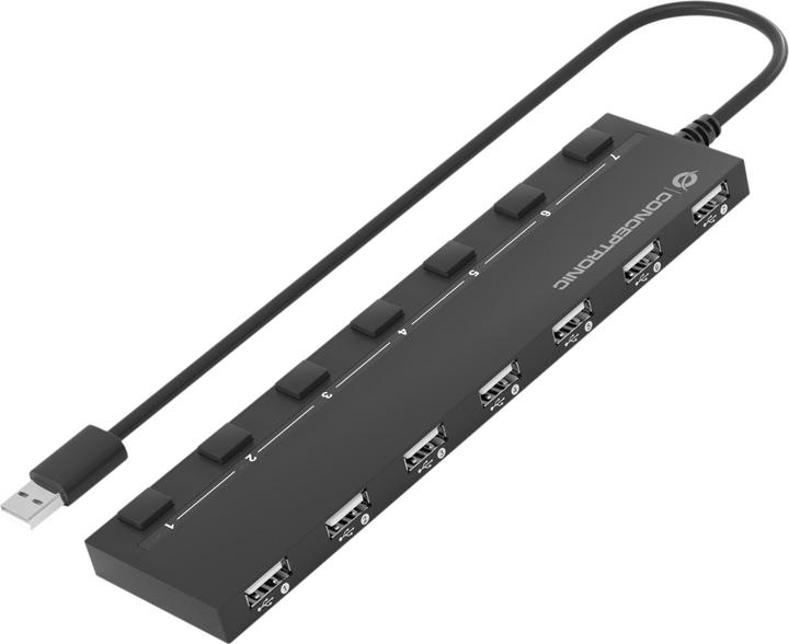 Actual product image Conceptronic Usb-Hub (USB-A, 7 ports)