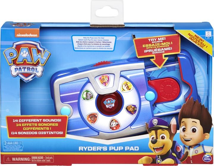 Produktbild Spin Master Paw Patrol Role Play Ryders Pup Pad (Französisch, Italienisch, Englisch)