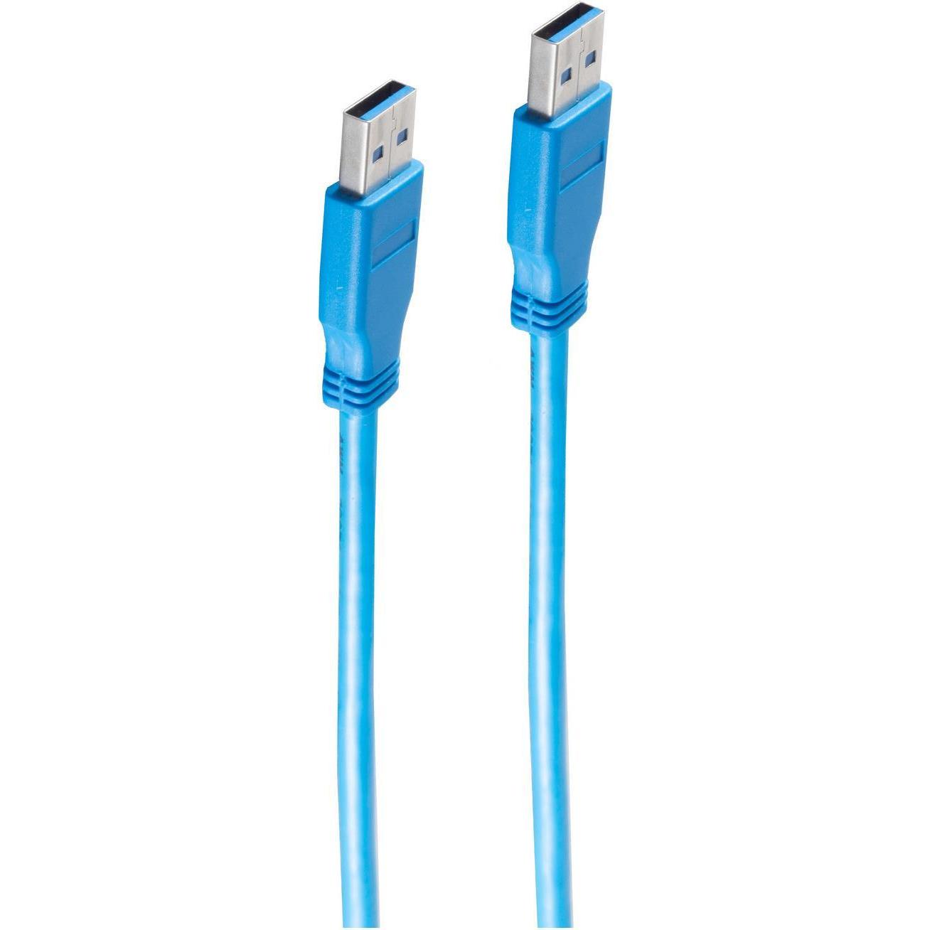 Shiverpeaks BASIC-S USB 3.0 Kabel, A-Stecker (5 m, USB 3.2 Gen 1), USB Kabel