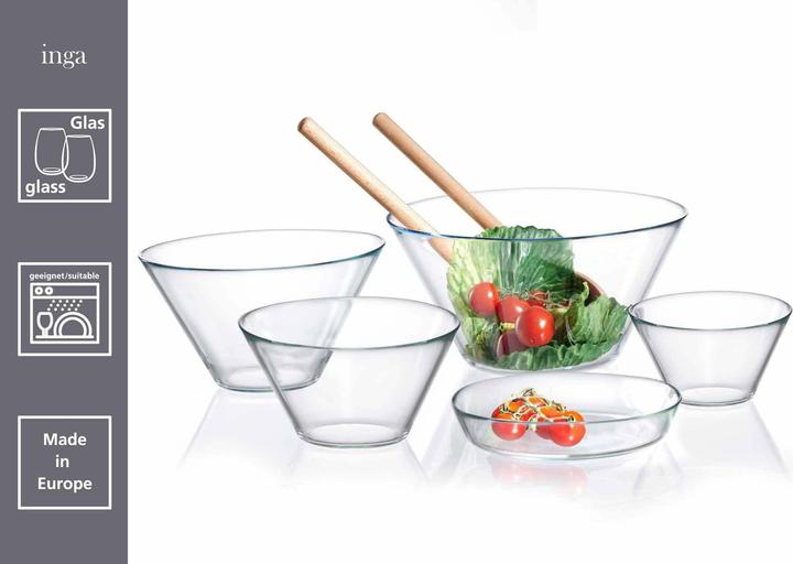 Actual product image Ritzenhoff & Breker Inga Salatschalen (25.50 cm, 6 x)