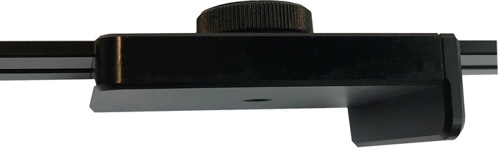 05057030 Abschreiblineal mit Anschlaghaken Aluminium (20 cm)