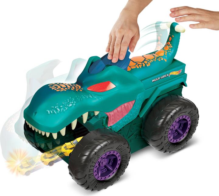 Image du produit Hot Wheels Monster Trucks Car Chompin' Mega-Wrex