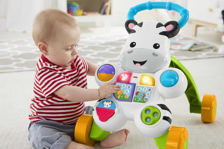 Actual product image Fisher-Price Lauflernwagen Zebra mit Musik ab 6 Monaten