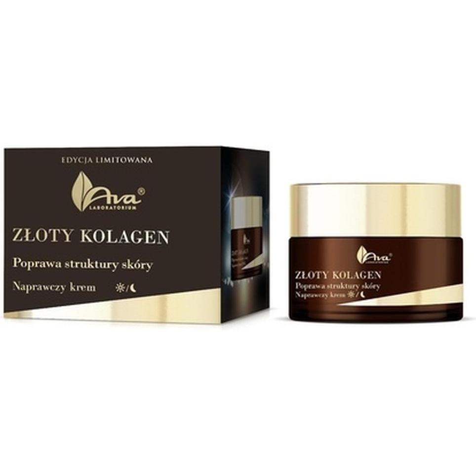 AVA Laboratorium, Crema viso, Złoty Kolagen krem naprawczy 50ml (50 ml)