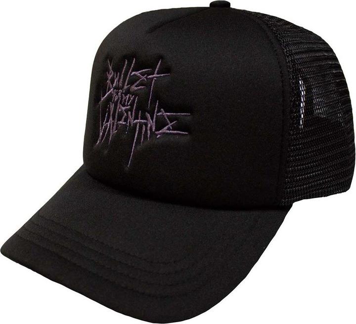 Bullet For My Valentine Purple Logo Mesh Back Cap