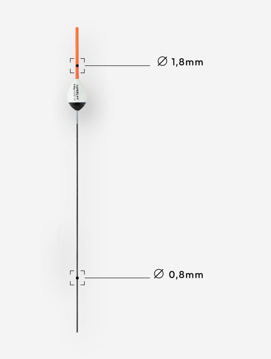 Actual product image Caperlan Float carp 2-pack