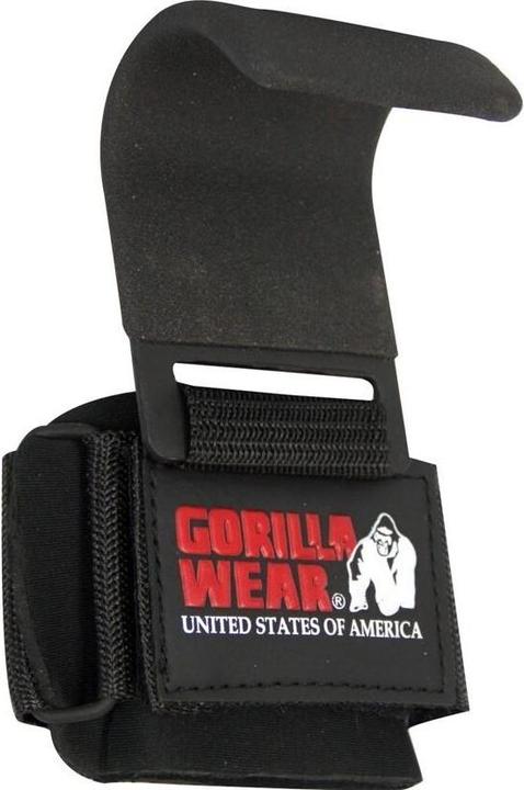 Produktbild Gorilla Wear Wear Weight Lifting Hooks (One Size)