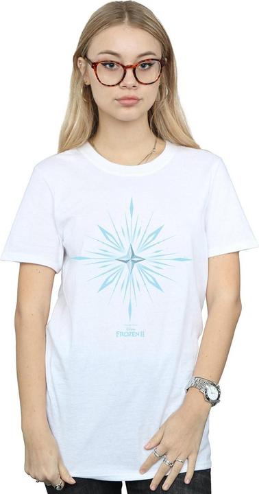 Image du produit Disney - T-shirt FROZEN ELSA SIGNATURE SNOWFLAKE - Femme (L)