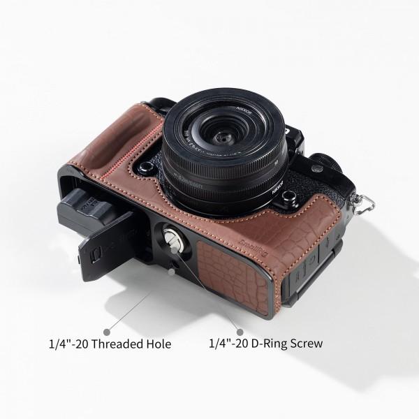Produktbild SmallRig Kit Ledere Tasche für Nikon Z f (braun) - 5096 (Kamera Etui)