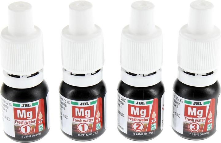 Produktbild JBL Aquaristik und Terraristik ProAquaTest Mg Magnesium Süsswasser, Nachfüllpack (Aquarium Dünger)