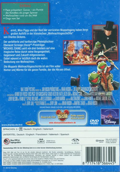 Actual product image The Muppets Christmas Story (DVD, 1992, German, Italian, English)