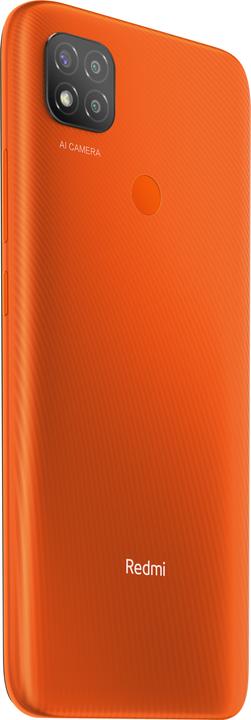 Actual product image Xiaomi Redmi 9C (64 GB, Sunrise Orange, Midnight Gray, 6.53", Dual SIM, 4G)