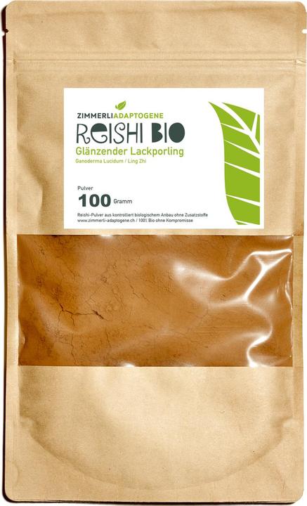 Produktbild Zimmerli Adaptogene Reishi Pulver (BIO) (1 Stück, Pulver, 100 g)