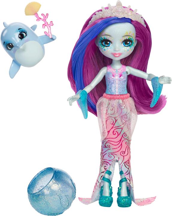 Produktbild Enchantimals Delfinmädchen Dolce Dolphin mit Farbwechsel
