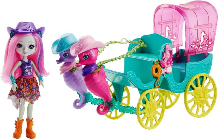 Actual product image Enchantimals Seahorse Carriage Play Set