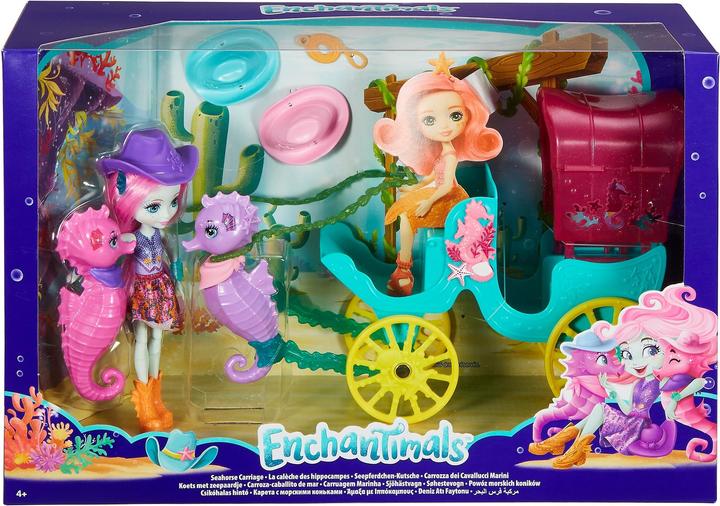 Actual product image Enchantimals Seahorse Carriage Play Set
