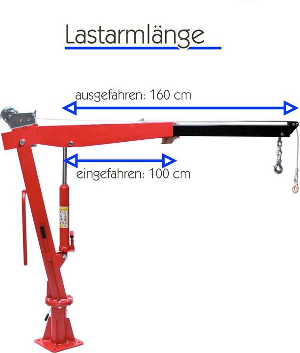 Actual product image Dema Pick up crane