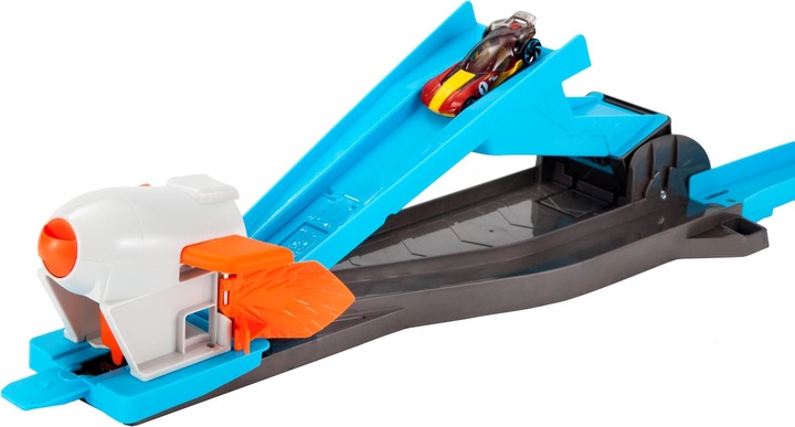 Actual product image Hot Wheels Stunt Builder Rocket Launch Challenge