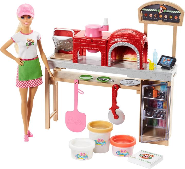 Immagine prodotto Barbie Set da gioco Pizza Baker con pasta di argilla