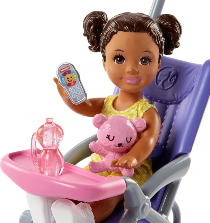 Productafbeelding Barbie Poppen en kinderwagen speelset