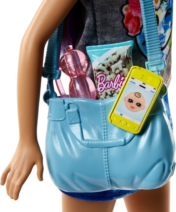 Productafbeelding Barbie Poppen en kinderwagen speelset