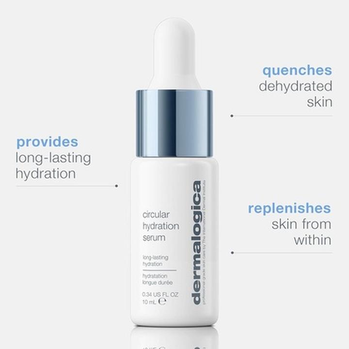 Actual product image Dermalogica Circular Hydration Serum Travel 10ml - Highly Concentrated Hydrating Serum (10 ml)