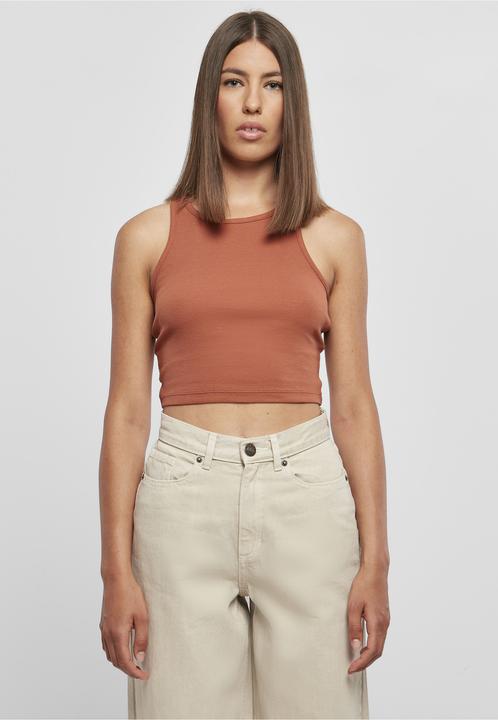 Actual product image Urban Classics Ladies Cropped Rib Top (S)