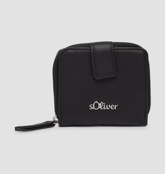 Produktbild S.Oliver Portemonnaie Handliches Portemonnaie mit Reissverschlussfach und Logo-Detail