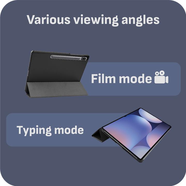 Produktbild Cazy Premium Smart Hülle Kompatibel mit Samsung Galaxy Tab S9 Ultra - Schutz Etui Hülle - Automatischem (Samsung Galaxy Tab S10 Ultra, Samsung Galaxy Tab S9 Ultra)