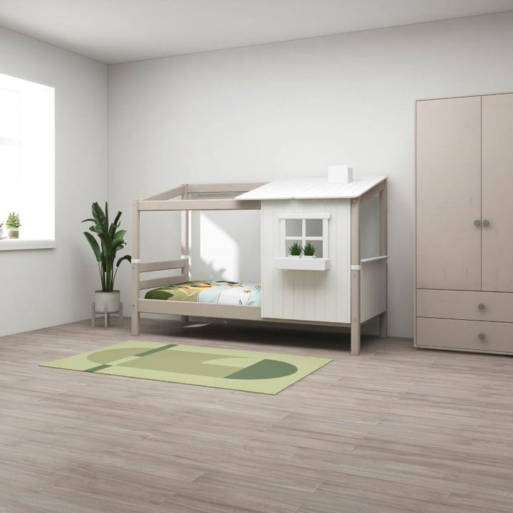 Produktbild Flexa Bett Classic mit 1/2 Haus (90 x 200 cm)