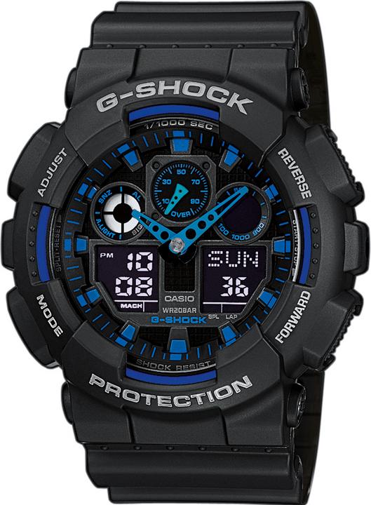 G-Shock Ga-100-1a2er (Digitaluhr, 55 mm)