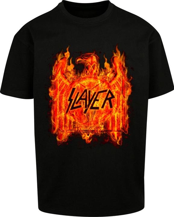 Produktbild Merchcode Slayer - Flaming Eagle Heavy Oversize Tee - 170471 (3XL)