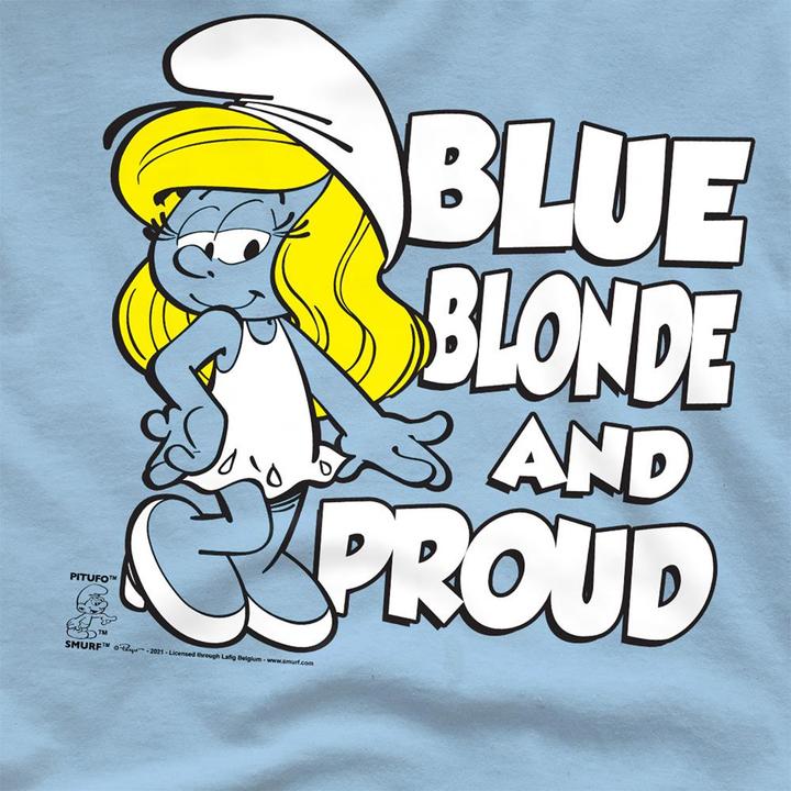 Produktbild The Smurfs Blonde And Proud TShirt (M)