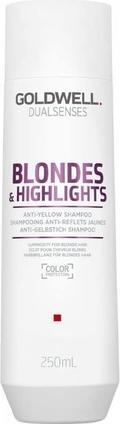 Actual product image Goldwell Dualsensesondes & Highlights Anti-Brassiness Shampoo - 250ml (250 ml, Liquid shampoo)