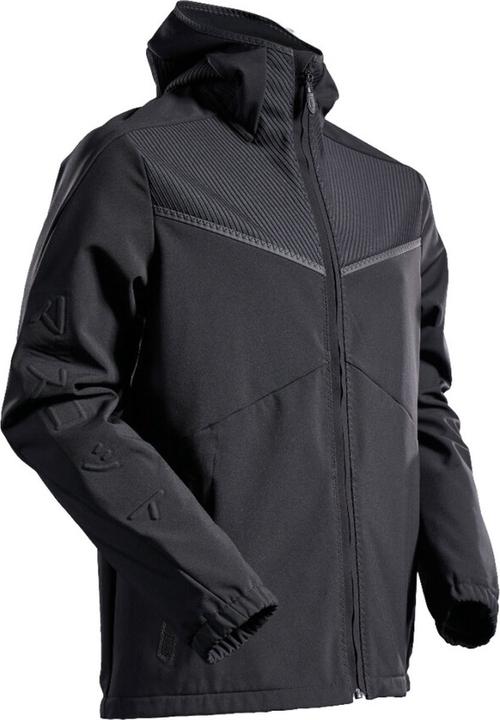 Produktbild Mascot Soft Shell Jacke mit Kapuze schwarz, Gr.M (M)
