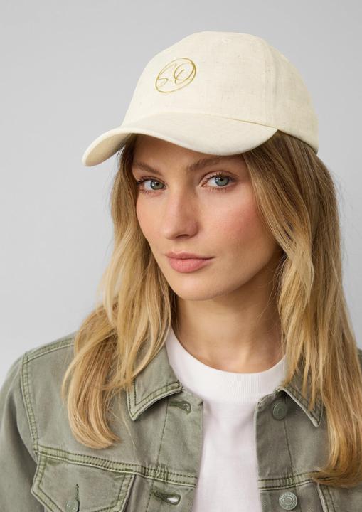 Actual product image S.Oliver Kappe Melierte Kappe mit Schmuckdetail (One size)