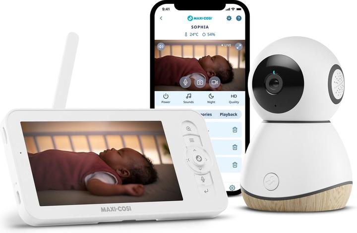 Produktbild Maxi-Cosi MC See Baby Monitor Pro (Babyphone mit Kamera, 200 m)