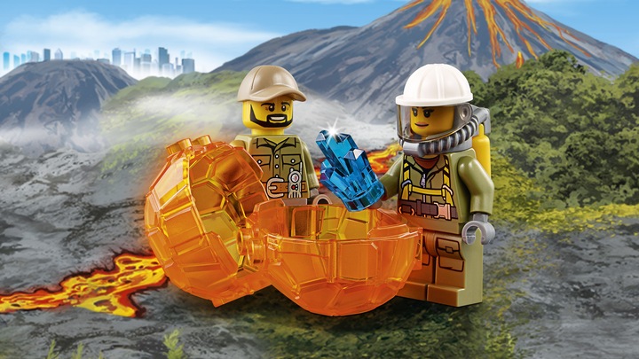 Produktbild LEGO City Vulkan-Forschungstruck (60121, LEGO City)