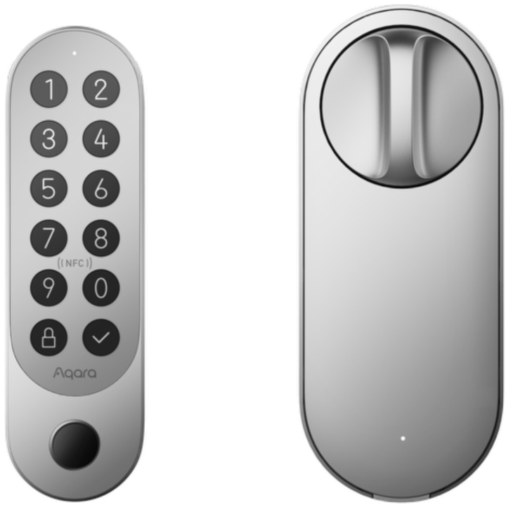 Produktbild Aqara Smart Lock U200 (Fingerabdruck, Elektronische Zahlenkombination, Bluetooth, Schlüssel, Schlüsselkarte, Smartphone)