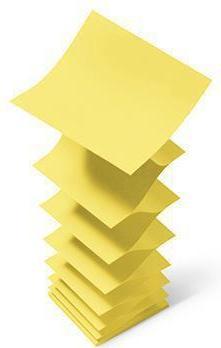 Produktbild Post-it Notizzettel Z-Notes 76 x 127 mm, Gelb, 12 Blöcke (76 x 127 mm)