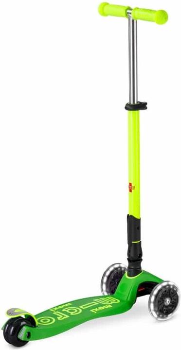Produktbild Micro Scooter Maxi Deluxe Foldable Neon LED Parrot Green