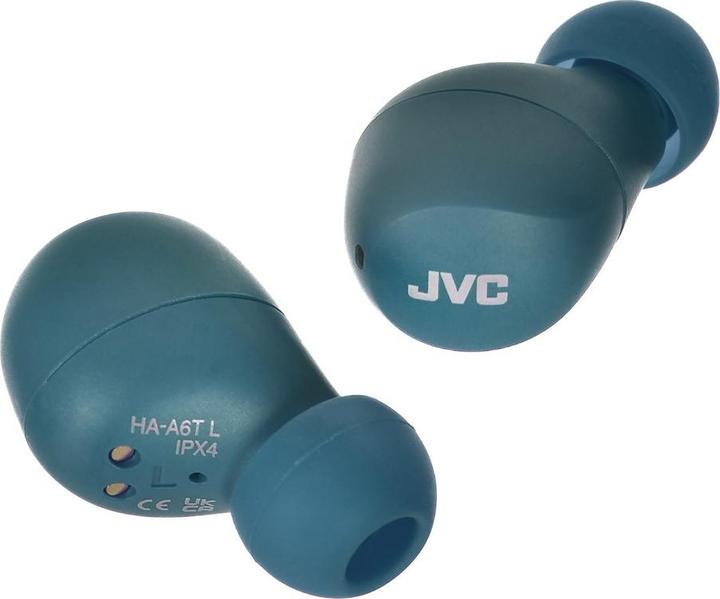 Actual product image JVC HA-A6T-Z-U mint Headphones In Ear TWS 3.9g lightweight (7.50 h, Wireless)