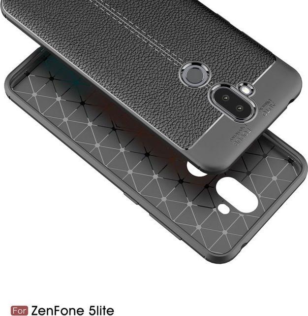 Produktbild MU Classic TPU Plastik Litchi Hülle (Asus Zenfone 5 Lite (ZC600KL))